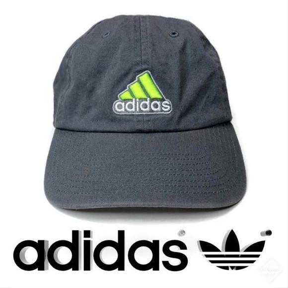 lime green adidas hat